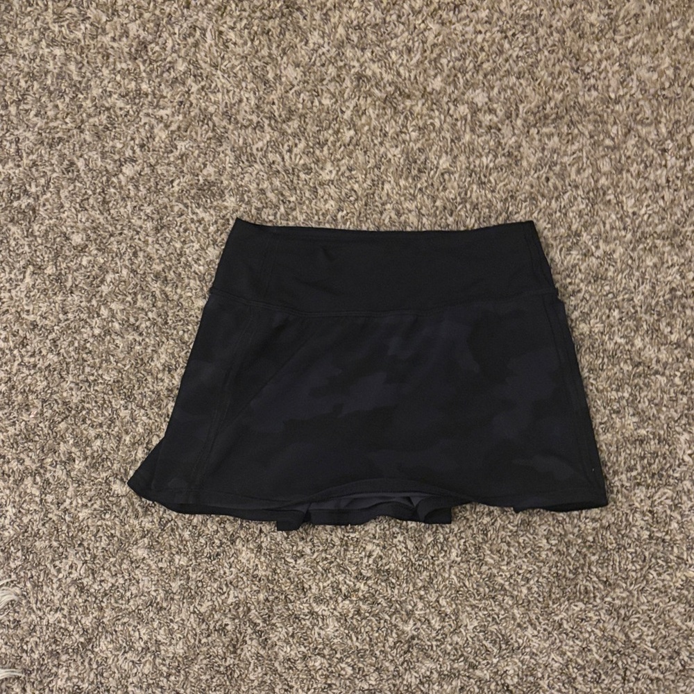 lululemon athletica Black Mini Skirt
